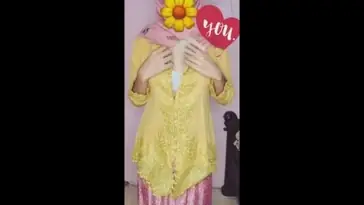 Live Ukhti Kebaya Pink Berani Menggoda Streaming Hot